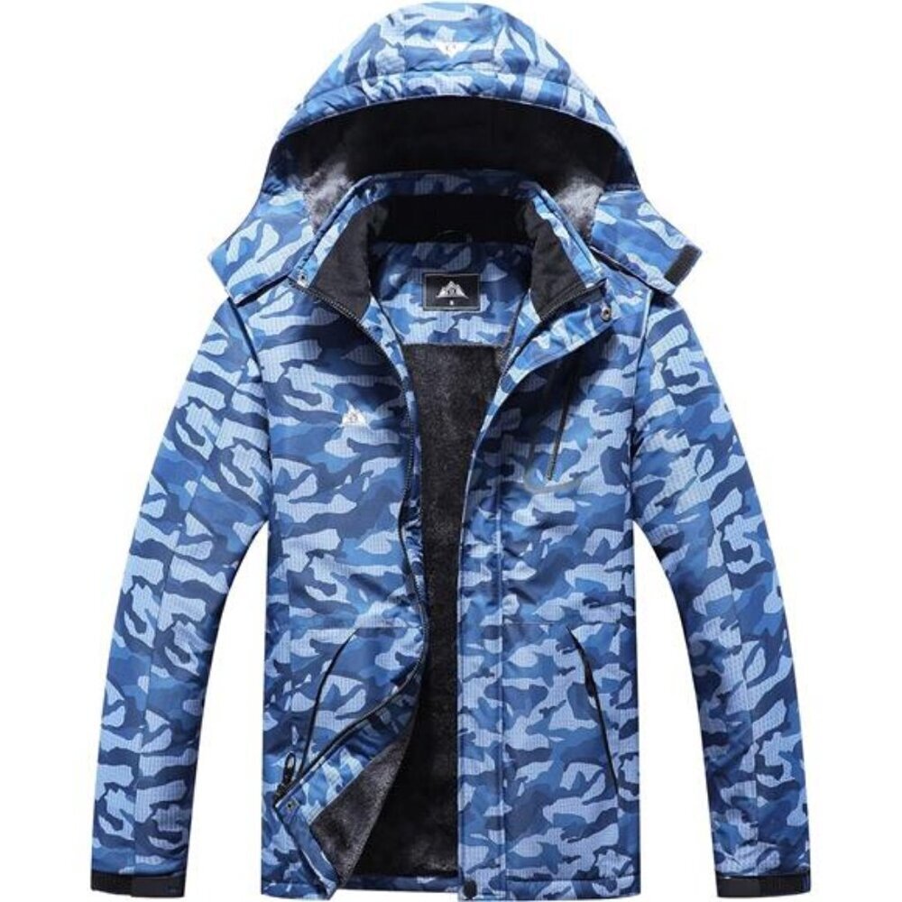 Stylish Waterproof Ski Jacket Men Windproof Rain Gear